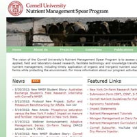 Cornell University’s Nutrient Management Spear Program